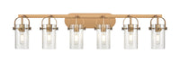 Downtown Urban Vanity Light Cast Brass