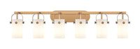Downtown Urban Vanity Light Cast Brass