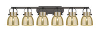 Downtown Urban Bath Vanity Light Cast Brass