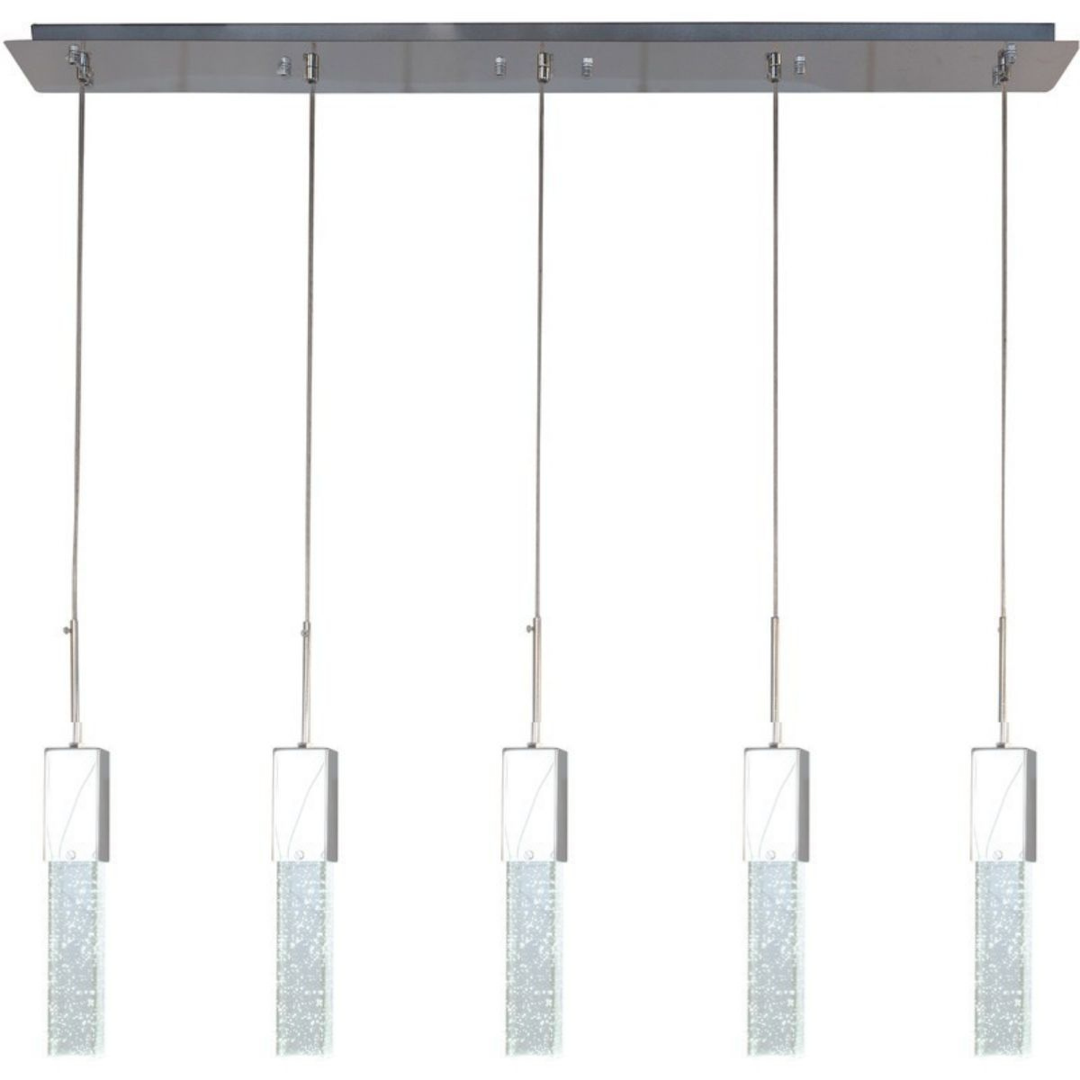 Sparkling Night Adjustable Crystal Chandelier | 5 Light