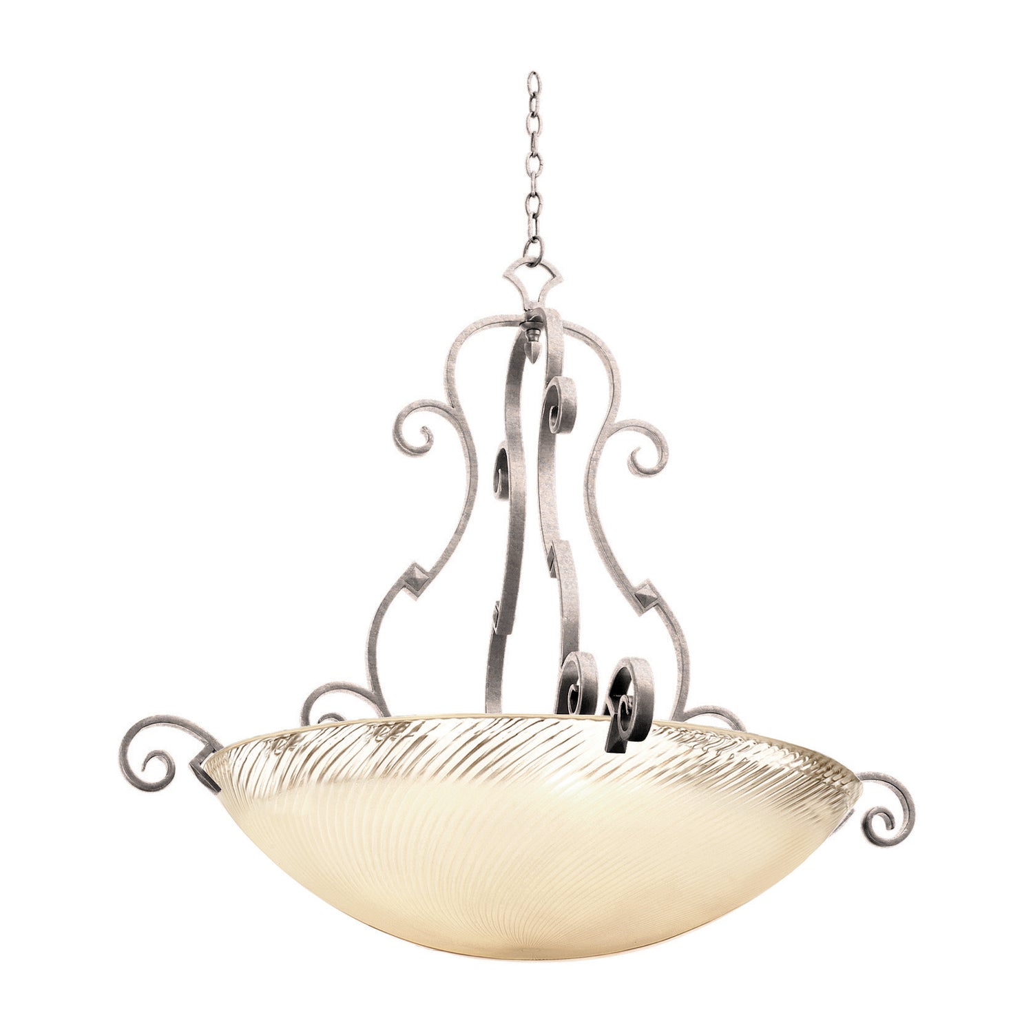 41'' Ibiza 6 Light Pearl Silver Pendant