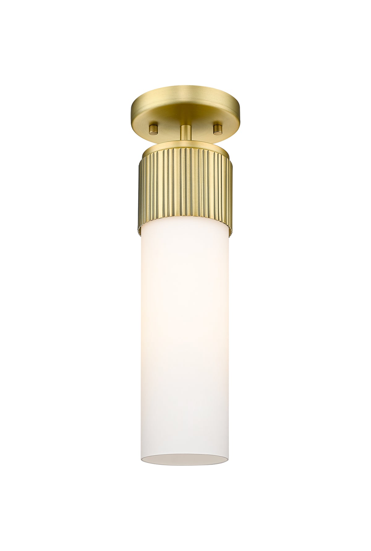 Bolivar 5-Inch 1-Light Semi-Flush Mount 14-Inch High