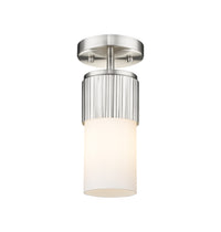 Downtown Semi-Flush Mount Satin Nickel