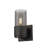 Downtown Urban Sconce Cast Brass Glass