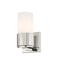 Downtown Urban Sconce Cast Brass Glass
