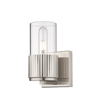 Downtown Urban Sconce Cast Brass Glass