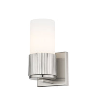 Downtown Urban Sconce Cast Brass Glass