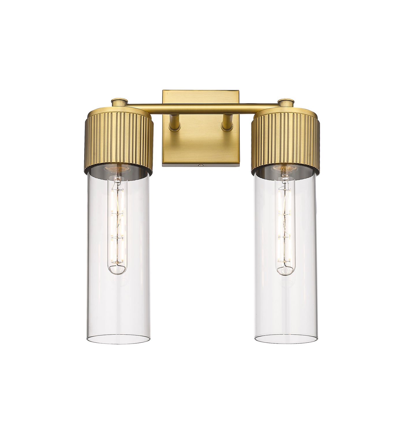 Downtown Urban Sconce Cast Brass 6.5 Inch