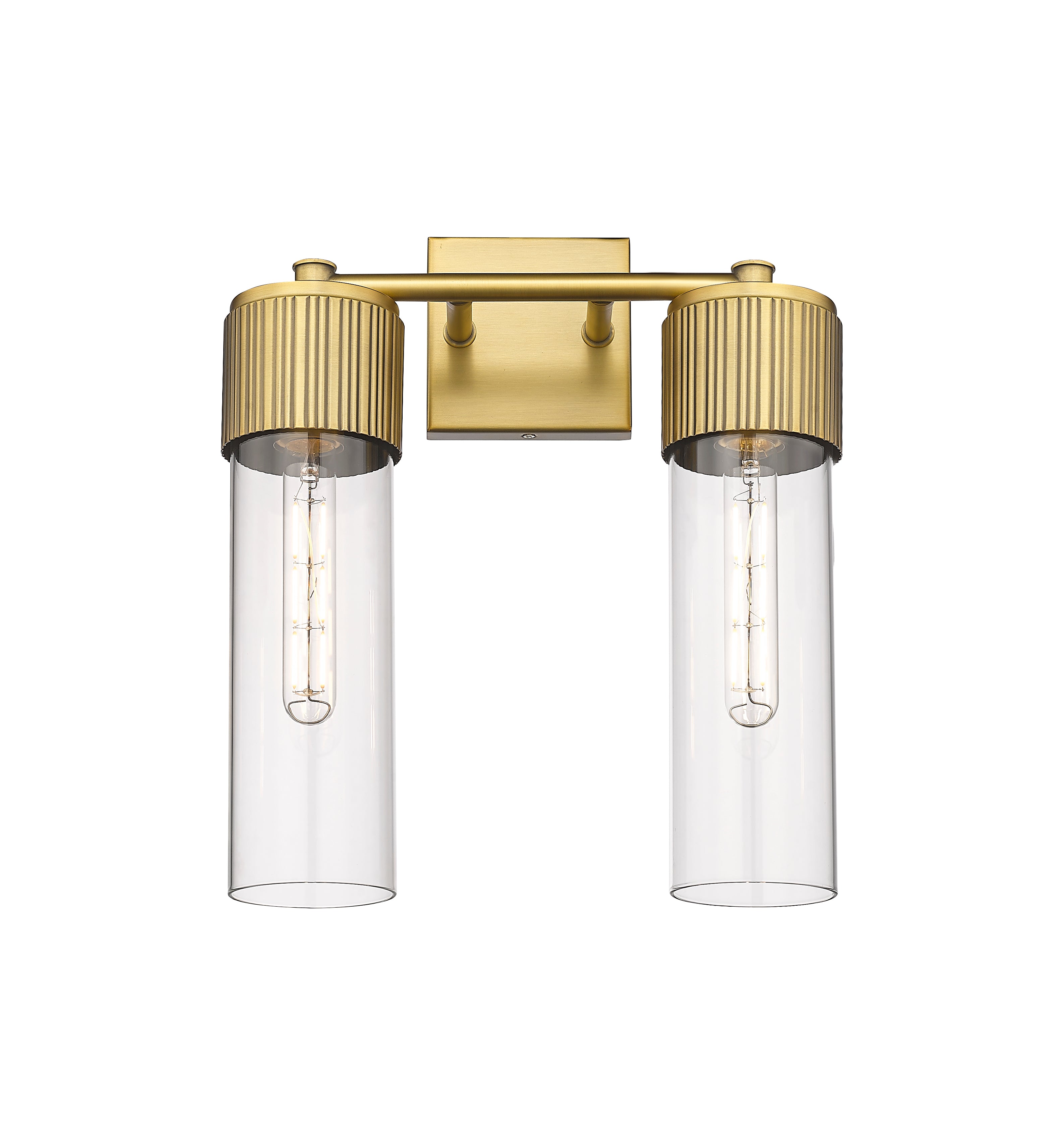 Downtown Urban Sconce Cast Brass 6.5 Inch