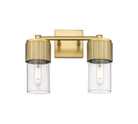 Downtown Urban Bath Vanity Light Cast Brass