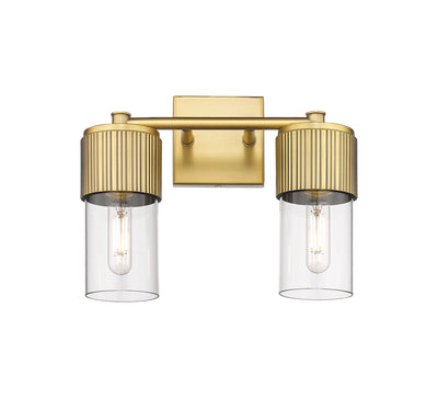 Downtown Urban Bath Vanity Light Cast Brass