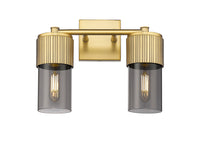 Downtown Urban Bath Vanity Light Cast Brass