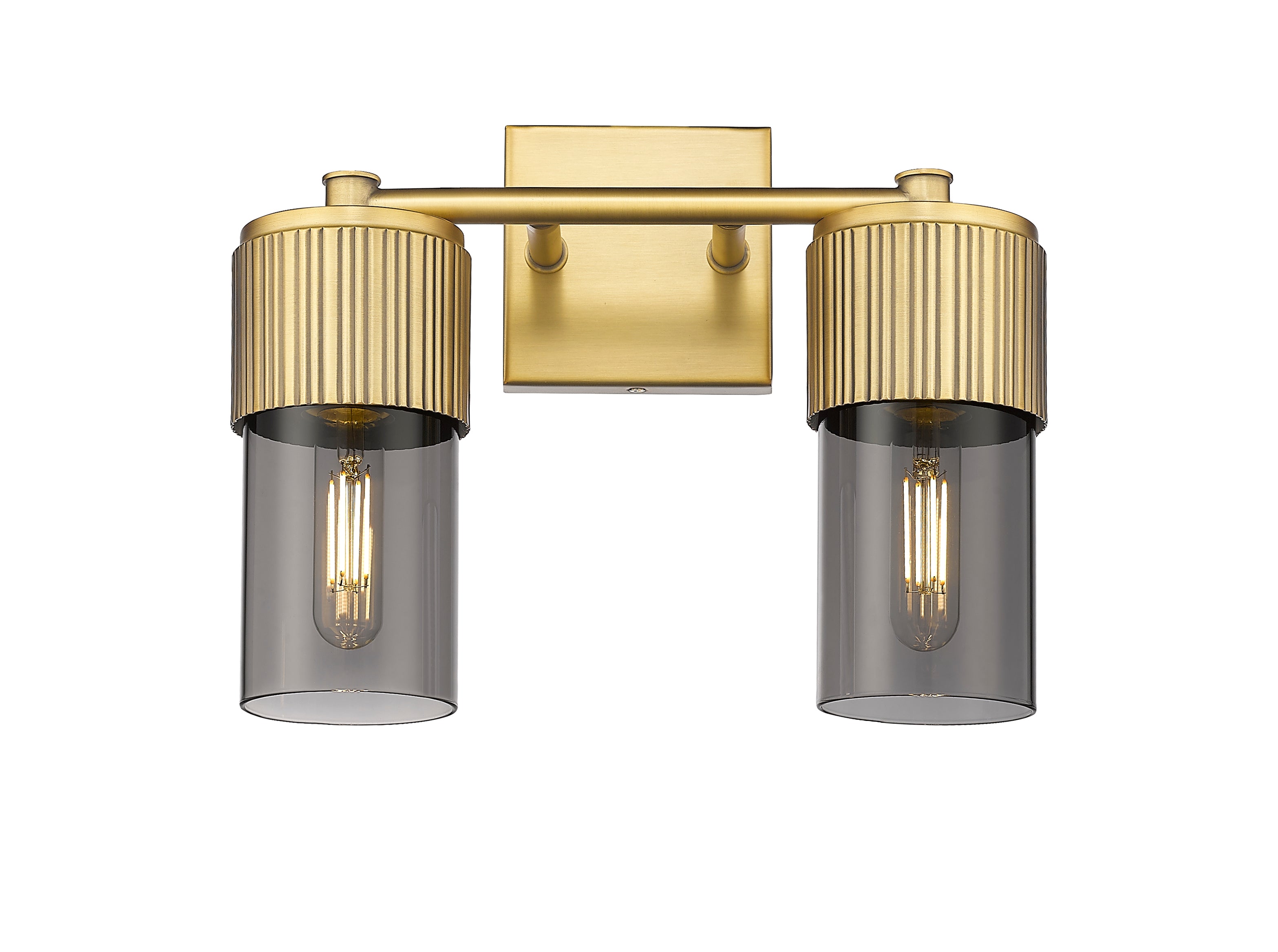 Downtown Urban Bath Vanity Light Cast Brass