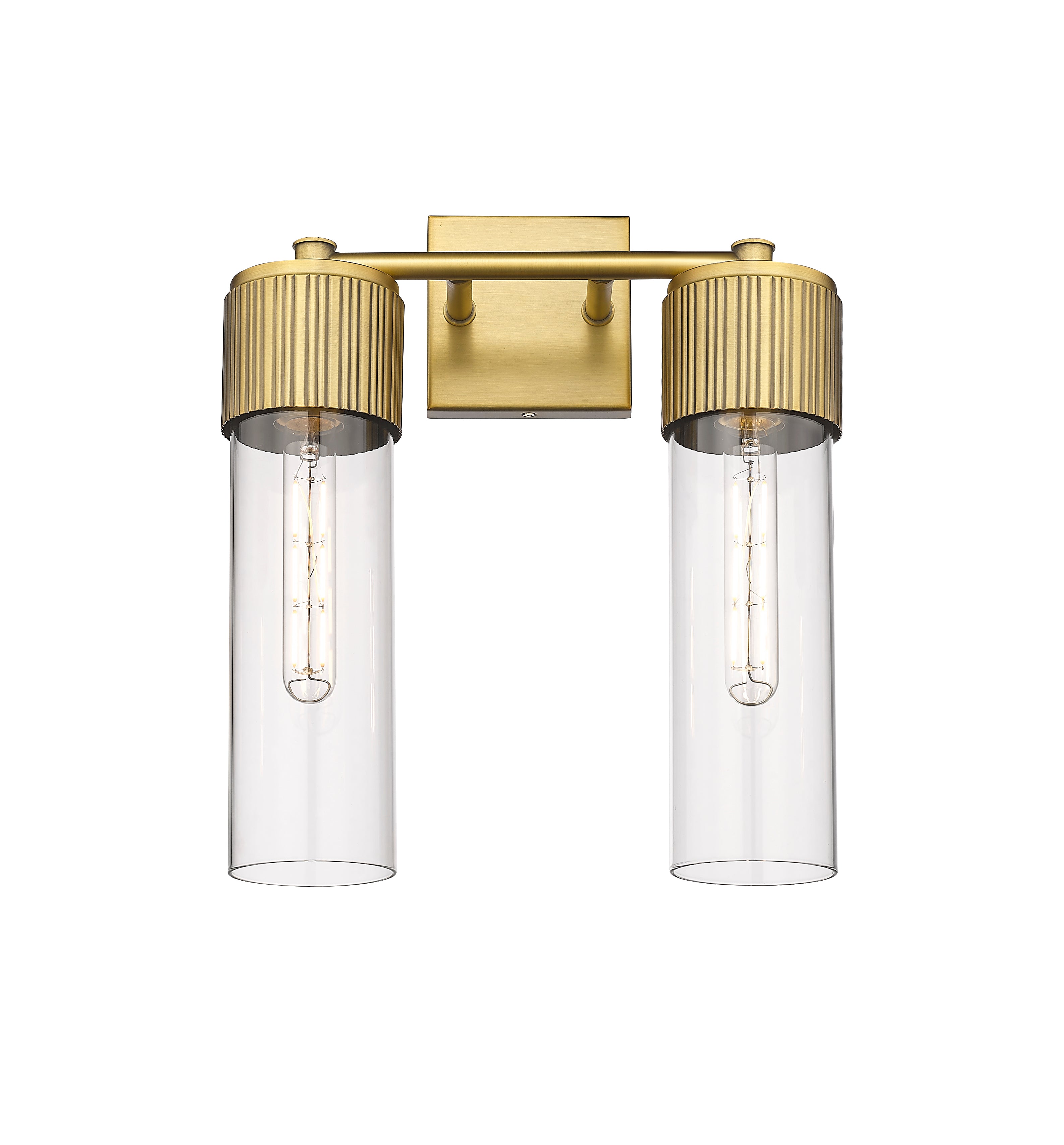 Downtown Urban Sconce Cast Brass 6.5 Inch
