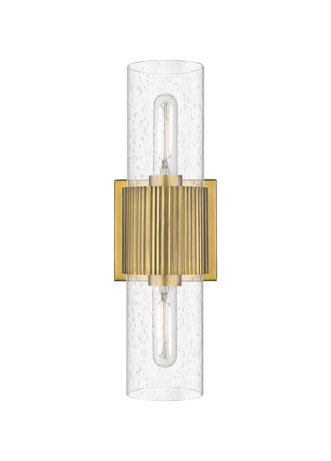 Downtown Urban Linear Bath Vanity Light Brass