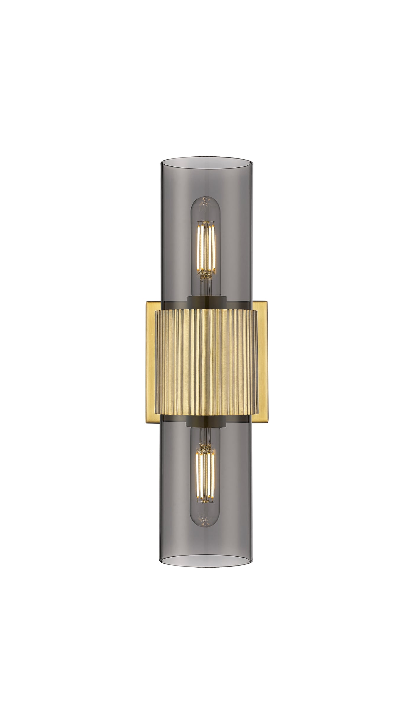 Downtown Urban Linear Bath Vanity Light Brass