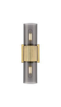 Downtown Urban Linear Bath Vanity Light Brass