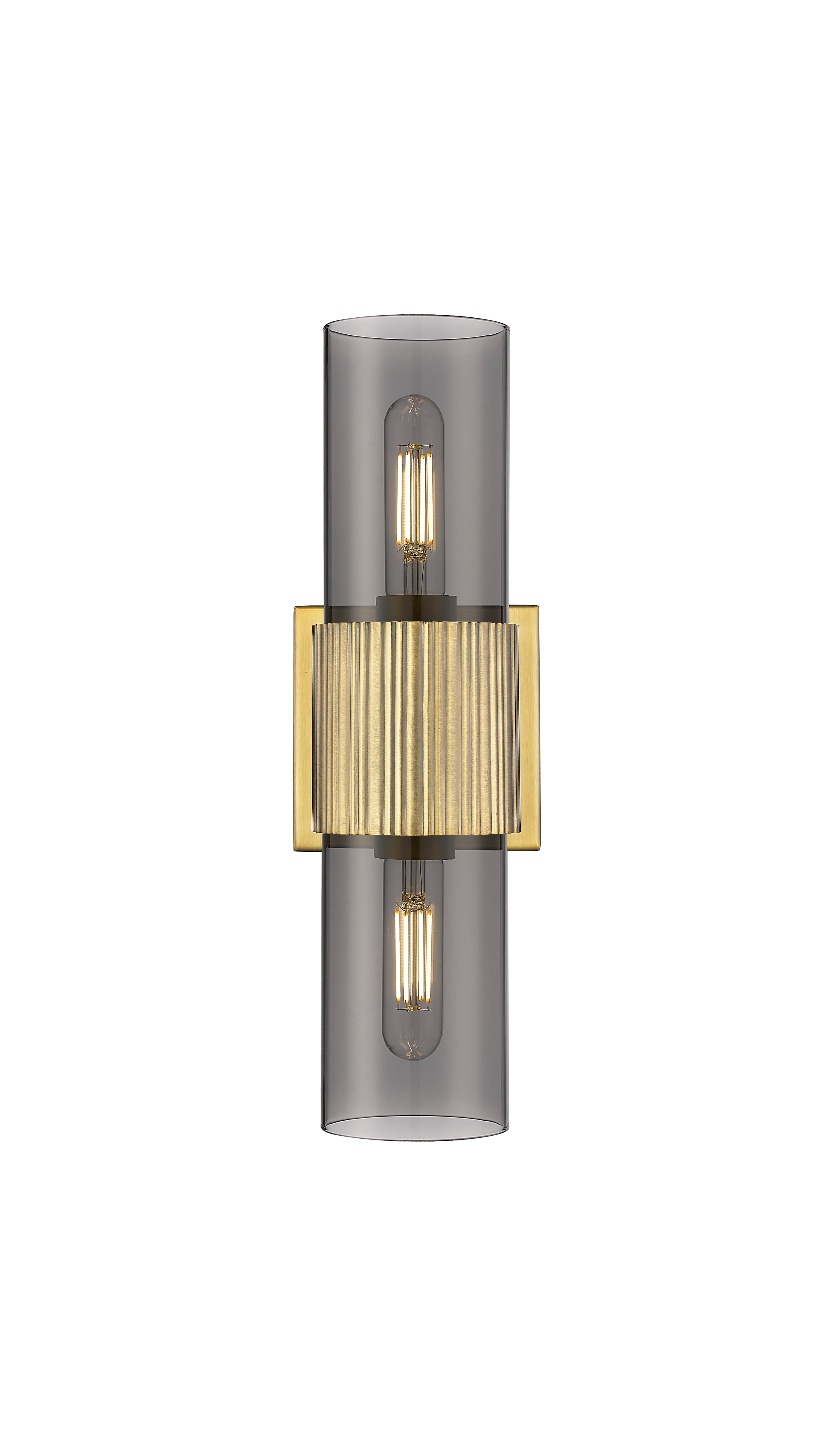 Downtown Urban Linear Bath Vanity Light Brass