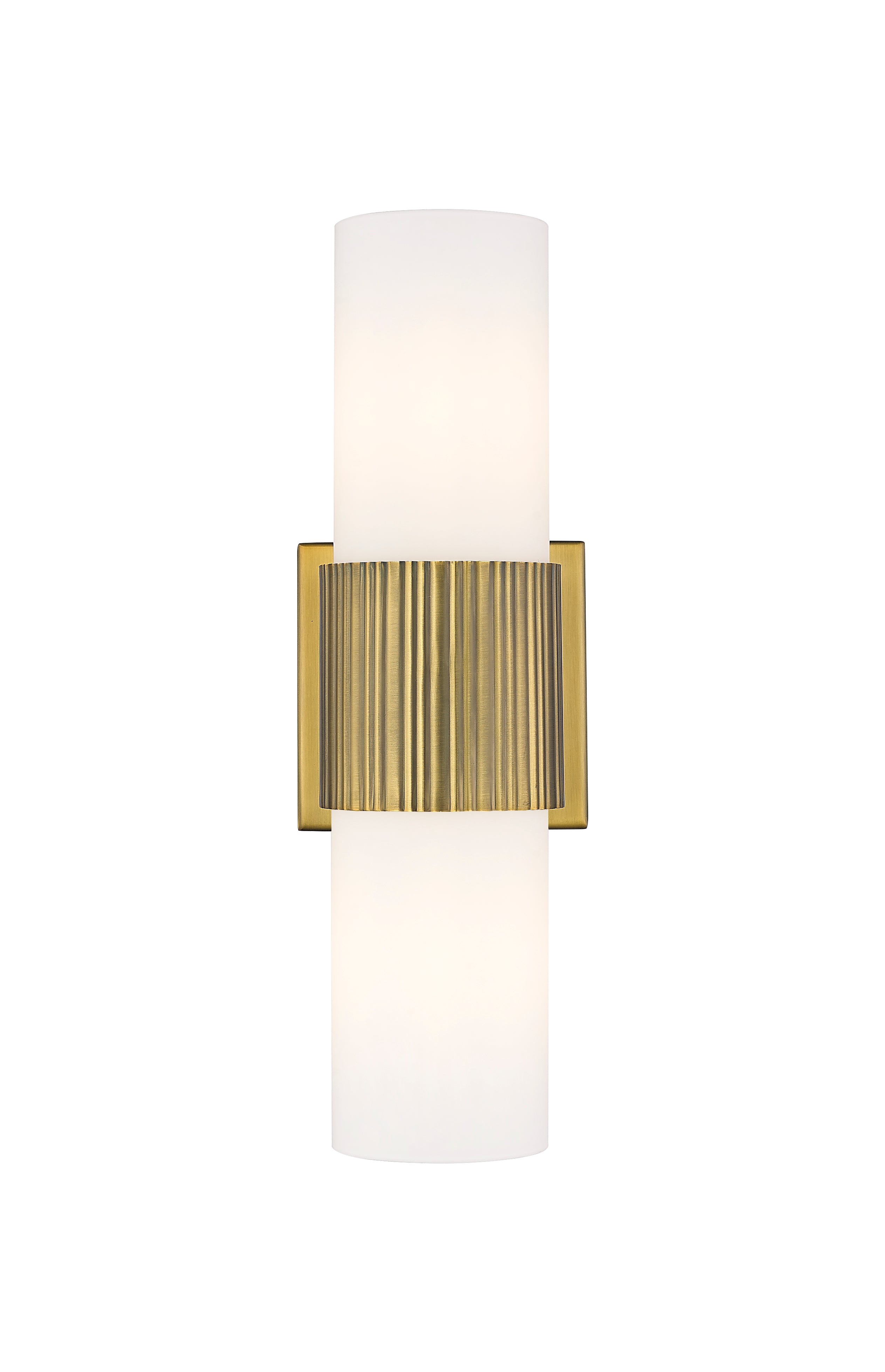 Downtown Urban Linear Bath Vanity Light Brass