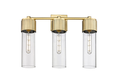 Downtown Urban Vanity Light Cast Brass