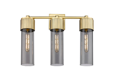 Downtown Urban Vanity Light Cast Brass