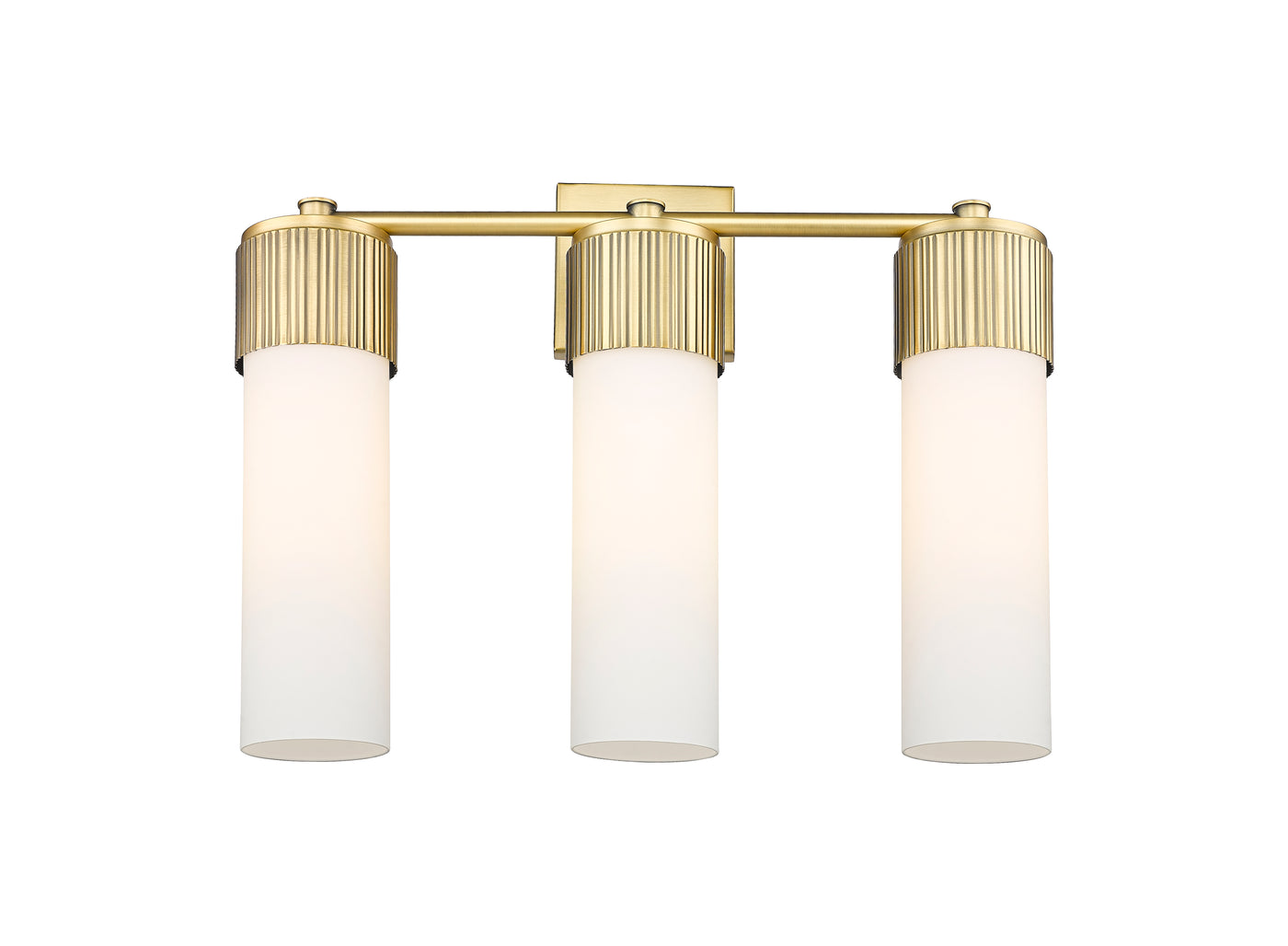 Downtown Urban Vanity Light Cast Brass