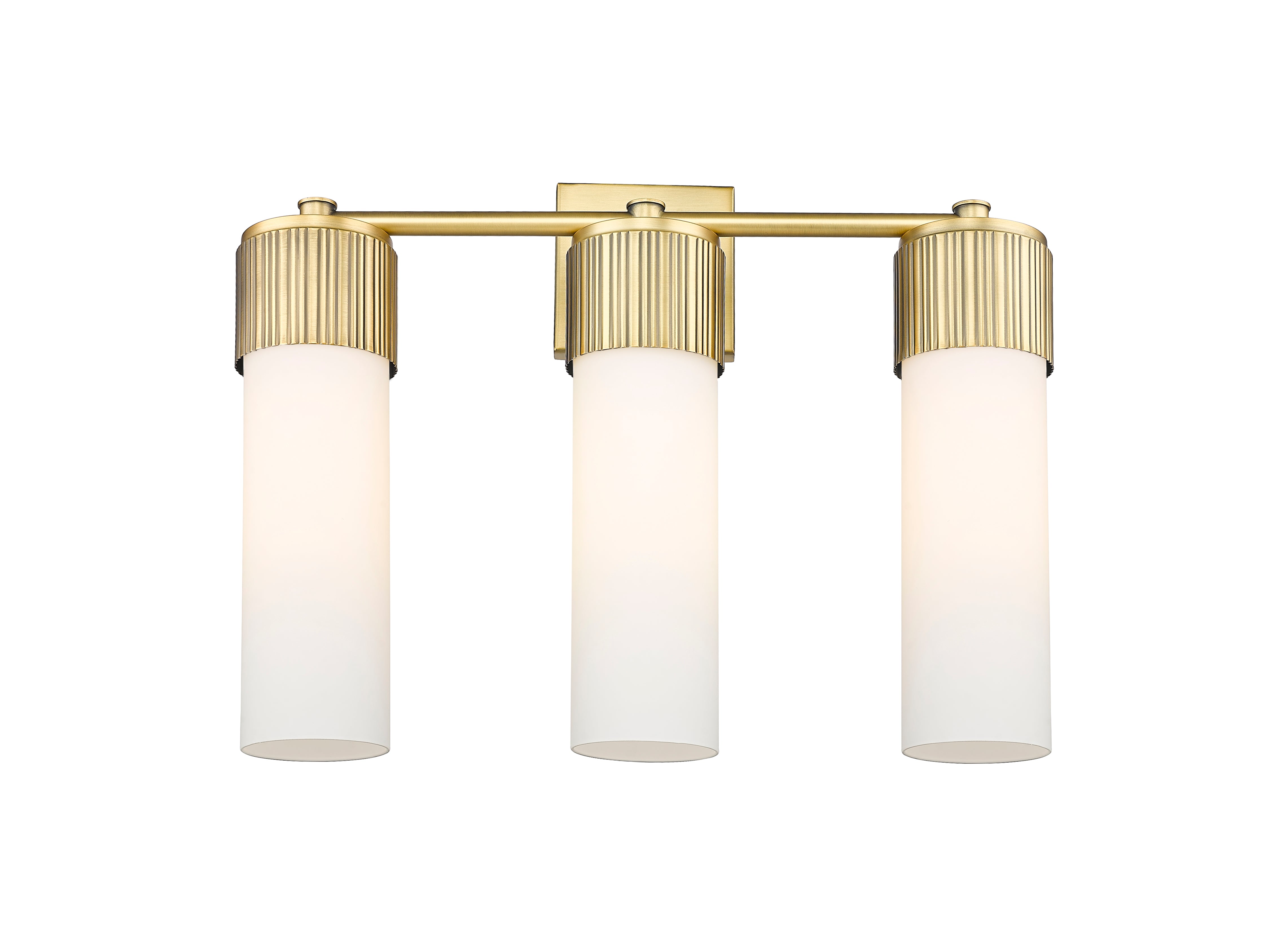 Downtown Urban Vanity Light Cast Brass