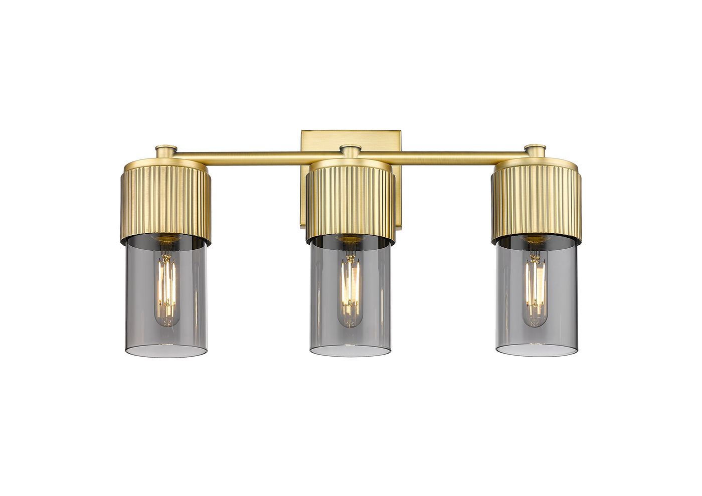 Downtown Urban Bath Vanity Light Cast Brass