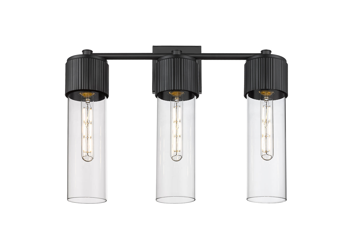 Downtown Urban Vanity Light Cast Brass