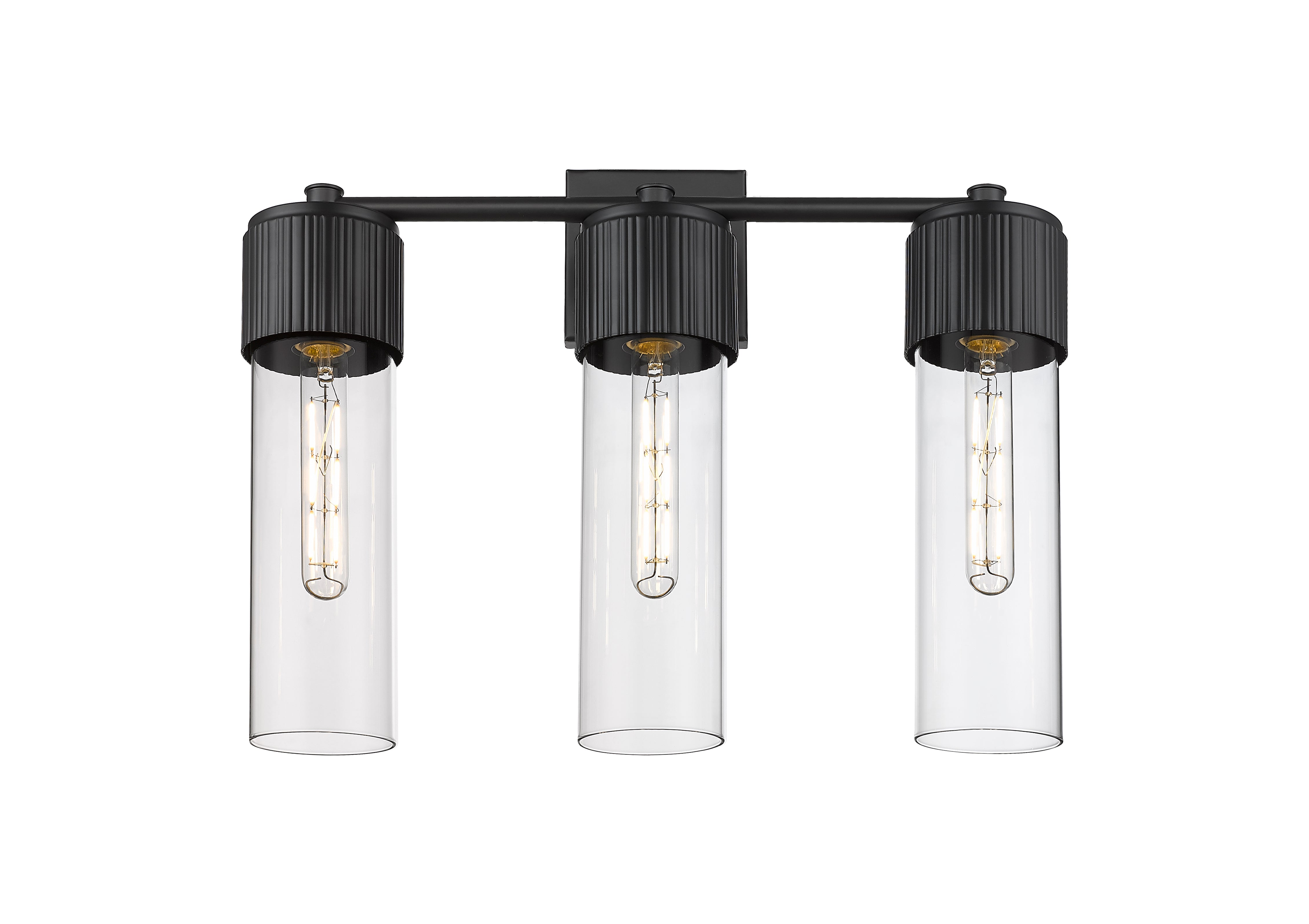 Downtown Urban Vanity Light Cast Brass