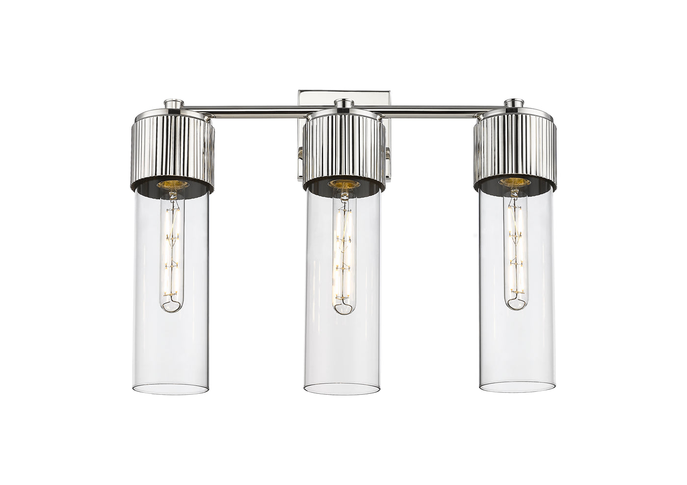 Downtown Urban Vanity Light Cast Brass