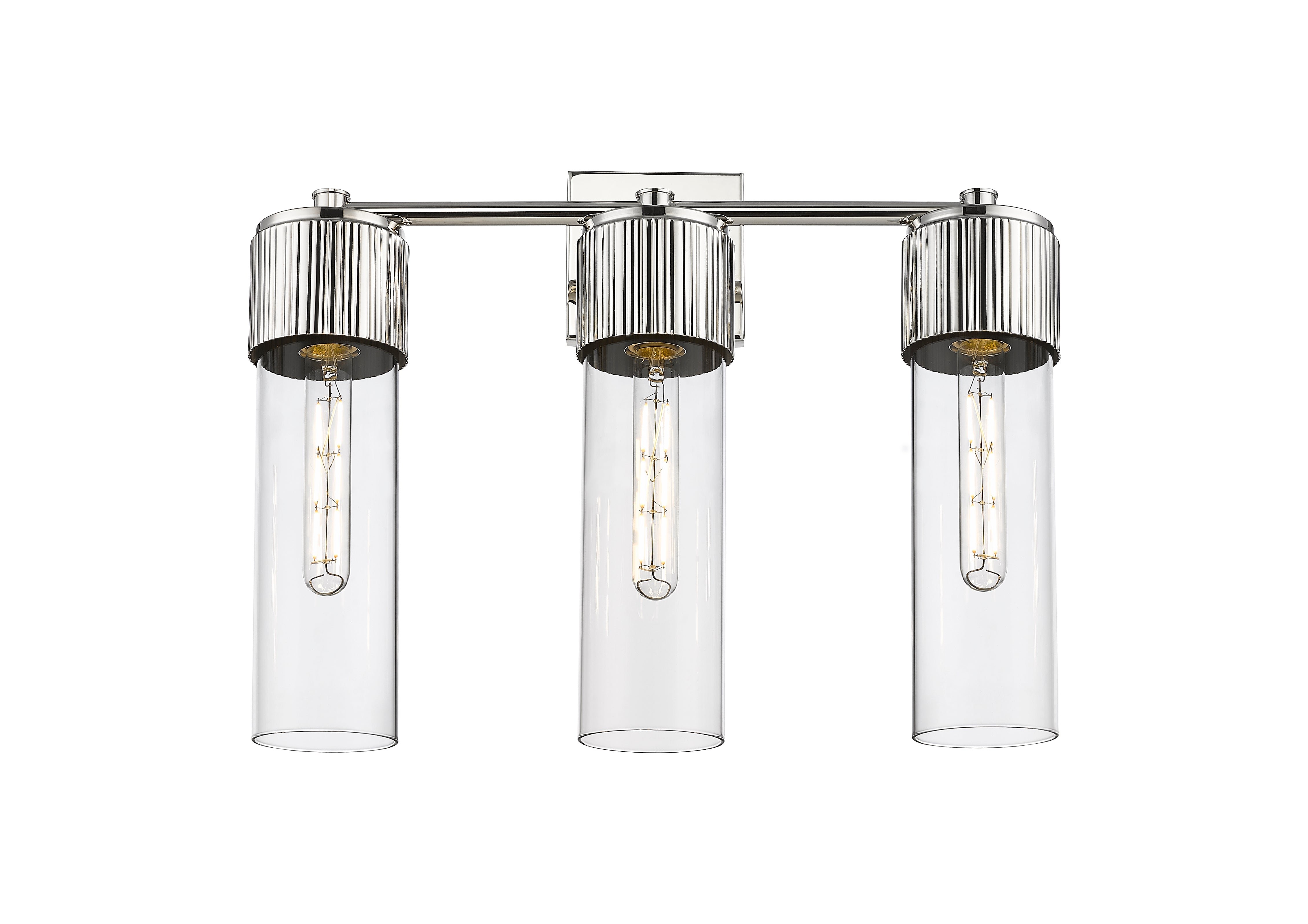 Downtown Urban Vanity Light Cast Brass
