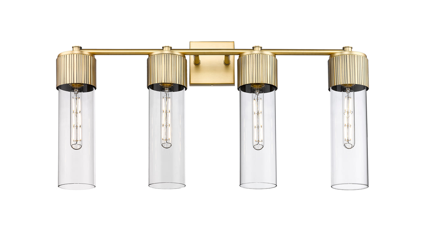 Downtown Urban Bath Vanity Light Cast Brass