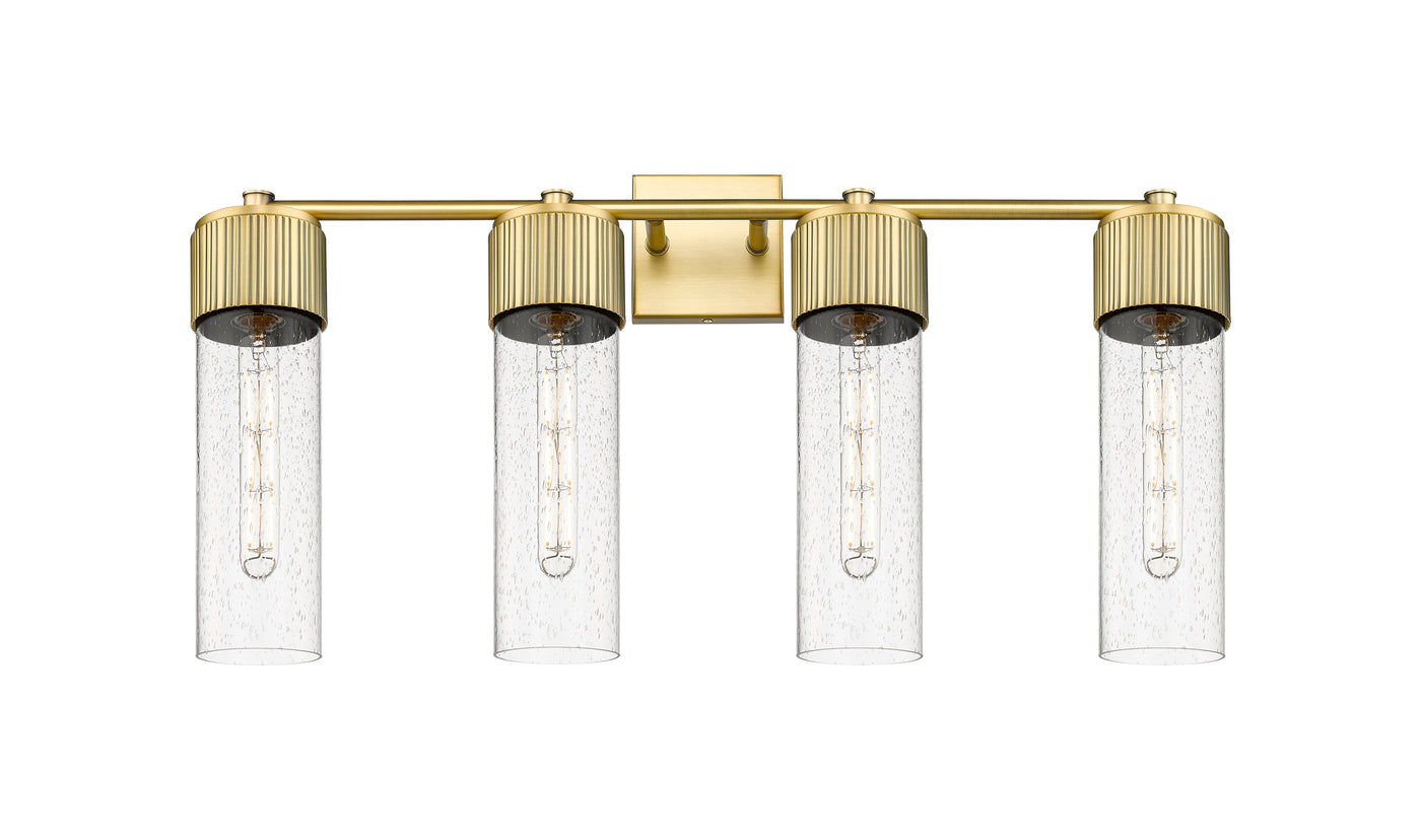 Downtown Urban Bath Vanity Light Cast Brass