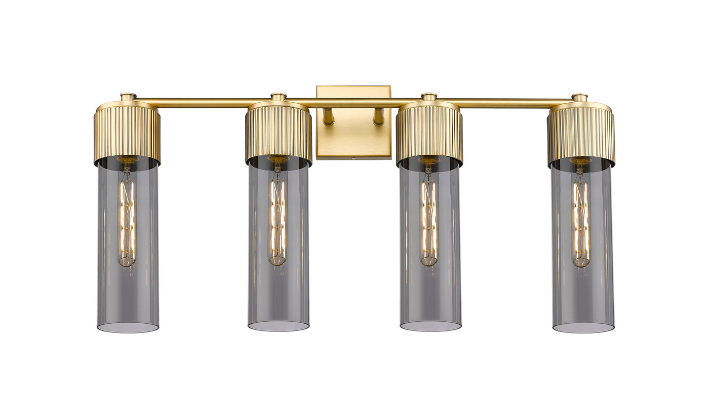 Downtown Urban Bath Vanity Light Cast Brass