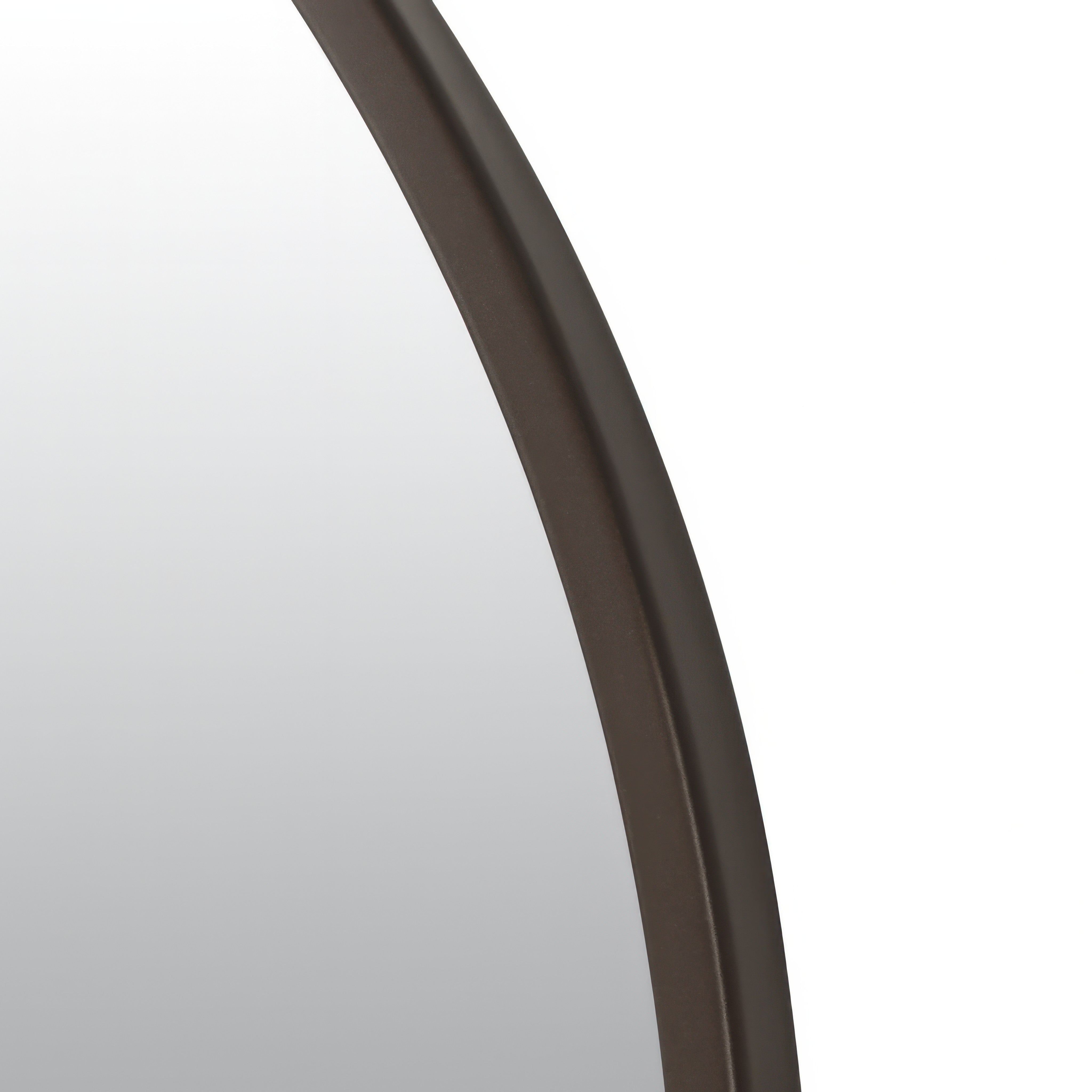 Cottage 30-in Round Mirror