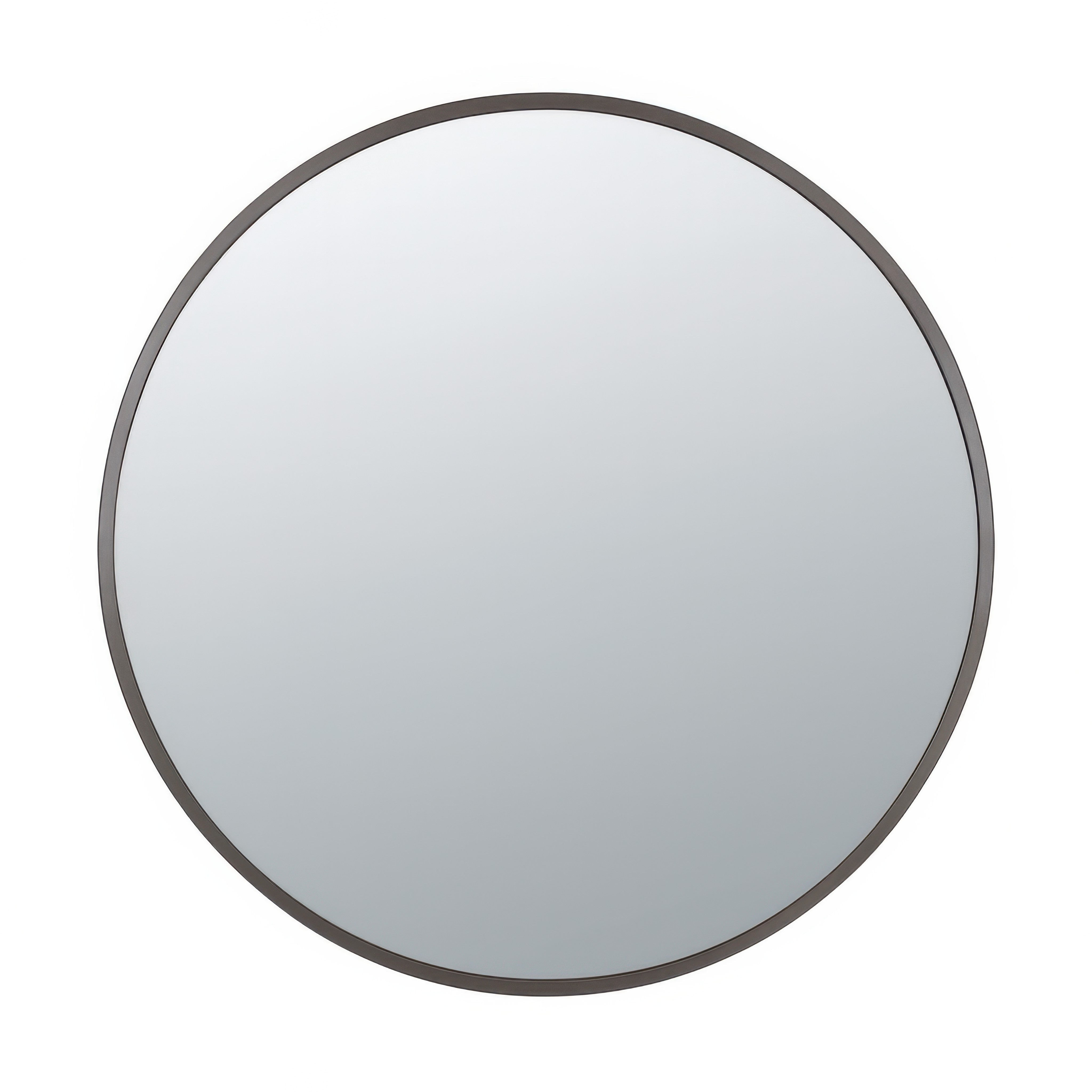 Cottage 30-in Round Mirror