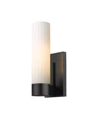 Downtown Urban Sconce Cast Brass Glass