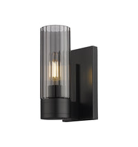 Downtown Urban Sconce Three Light Brass
