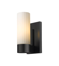 Downtown Urban Sconce Three Light Brass