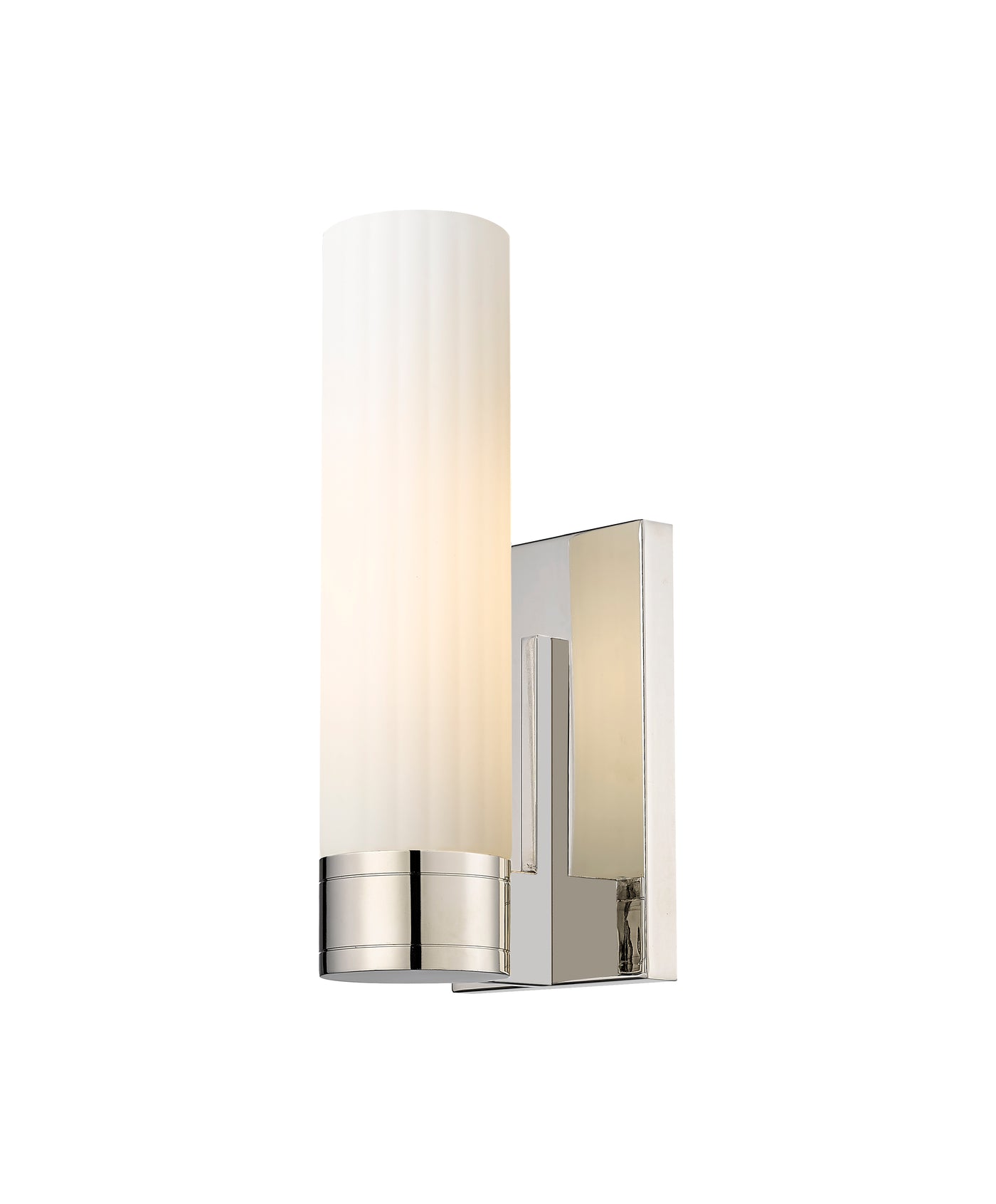 Downtown Urban Sconce Cast Brass Glass