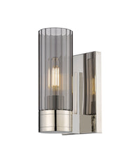 Downtown Urban Sconce Three Light Brass