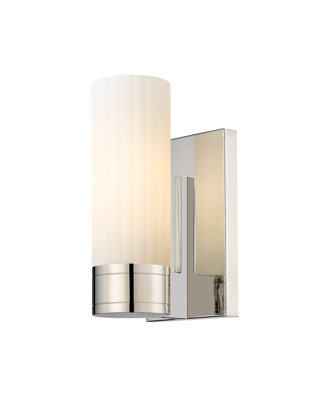 Downtown Urban Sconce Three Light Brass