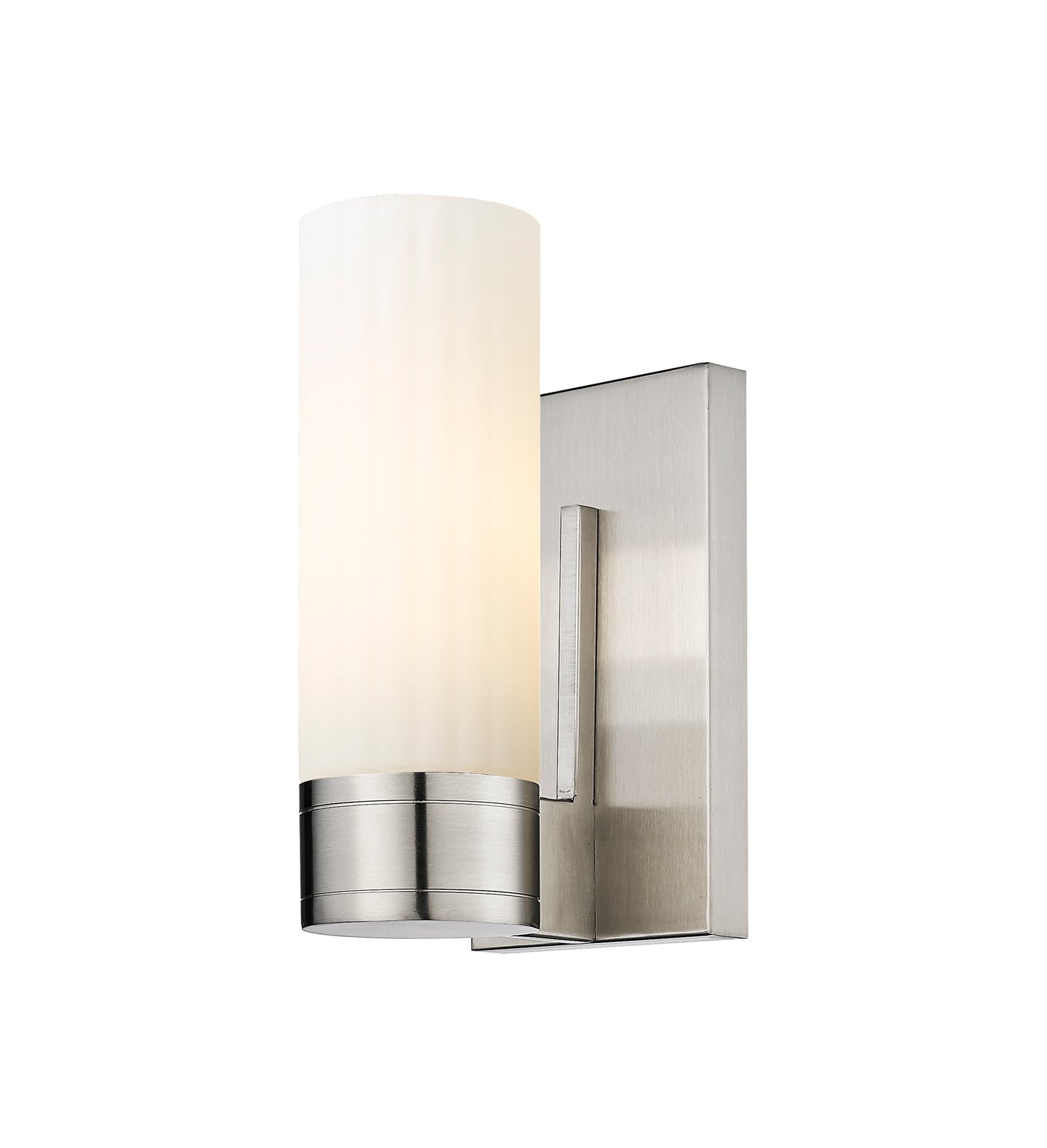 Downtown Urban Sconce Three Light Brass