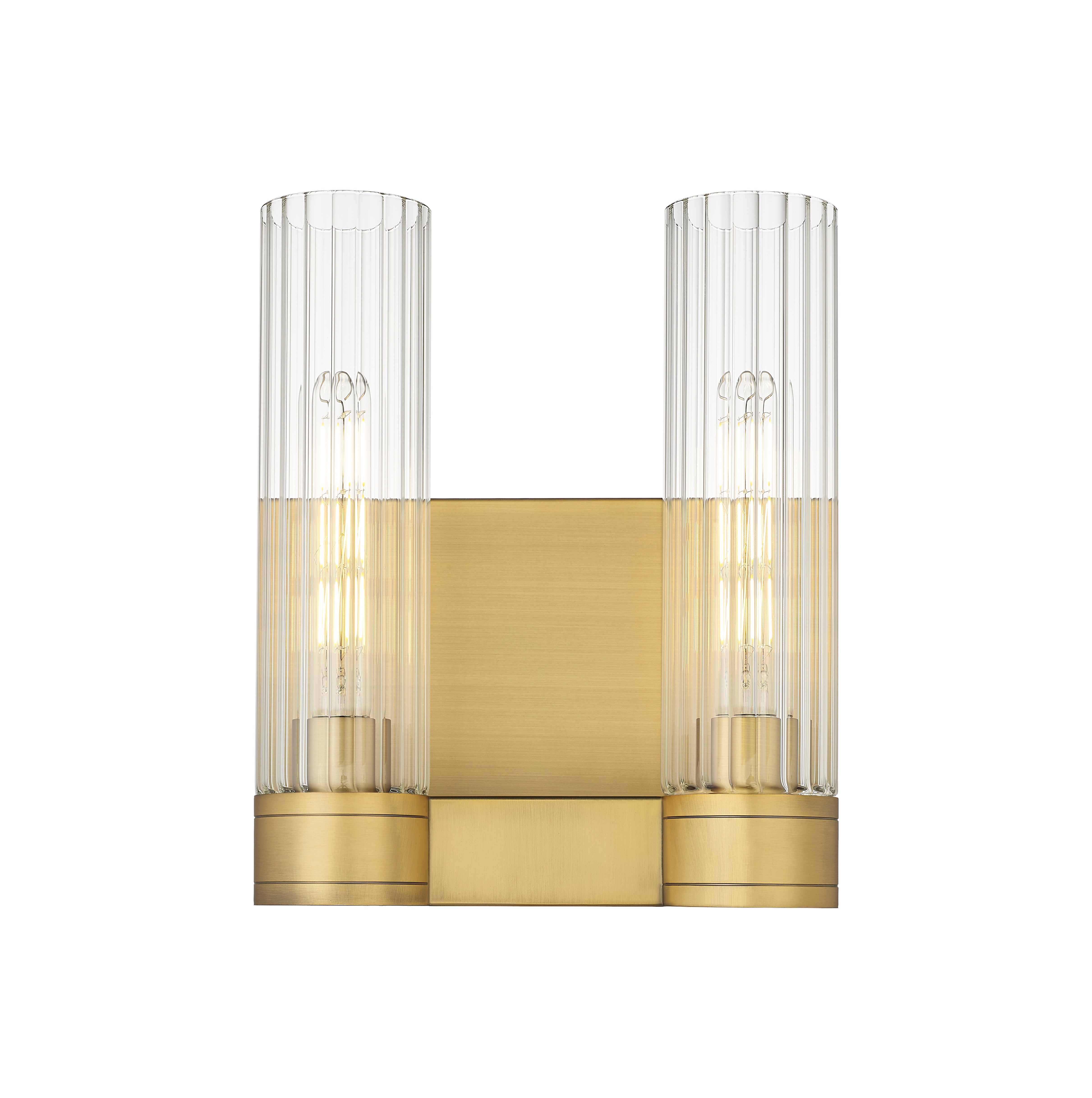 Downtown Urban Bath Vanity Light Cast Brass