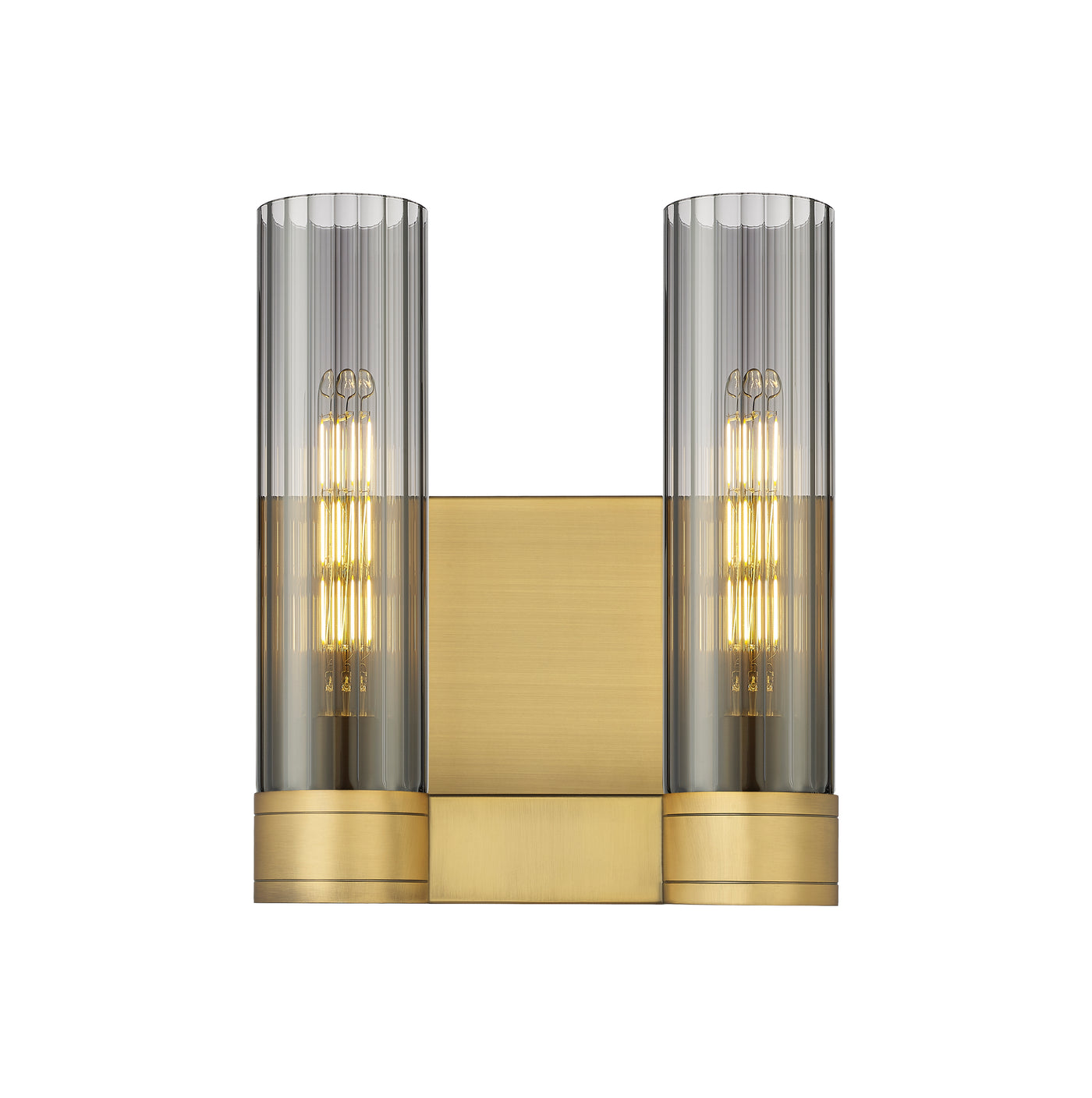 Downtown Urban Bath Vanity Light Cast Brass
