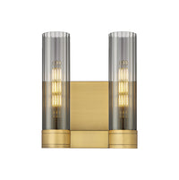 Downtown Urban Bath Vanity Light Cast Brass