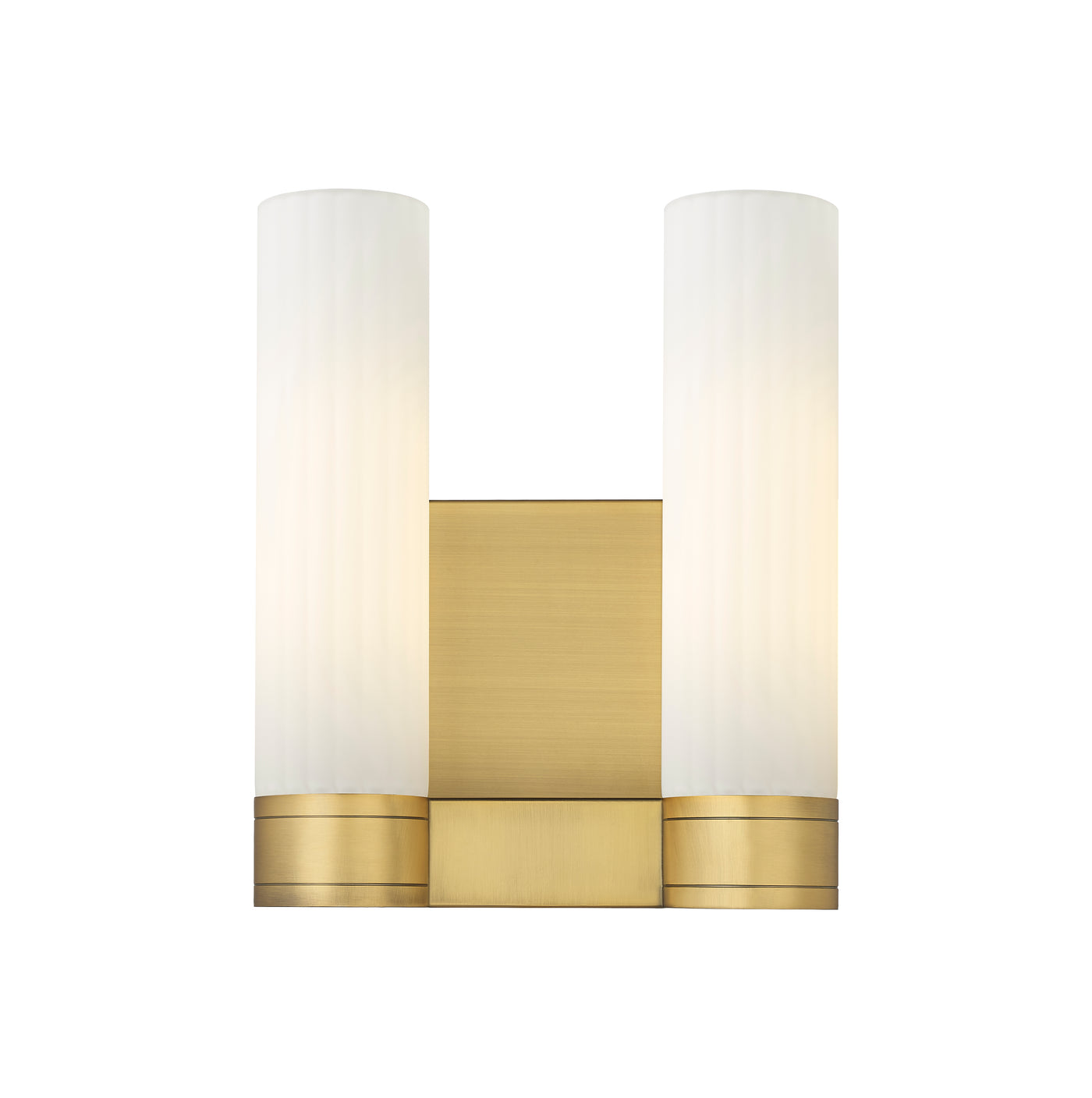 Downtown Urban Bath Vanity Light Cast Brass
