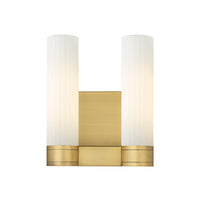 Downtown Urban Bath Vanity Light Cast Brass