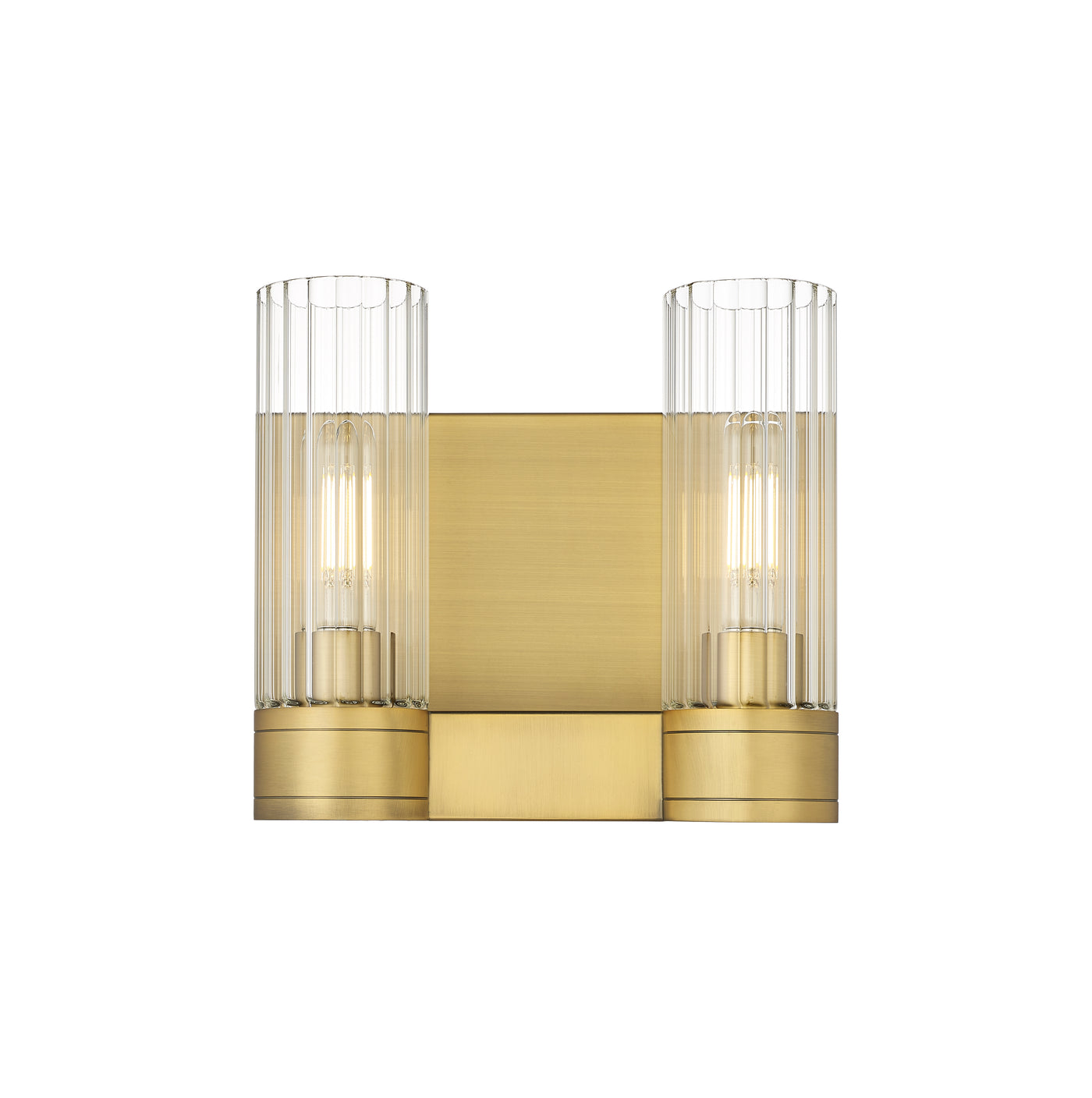 Downtown Urban Bath Vanity Light Cast Brass